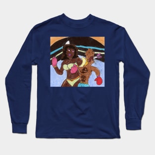 She's a Real Knockout! Long Sleeve T-Shirt